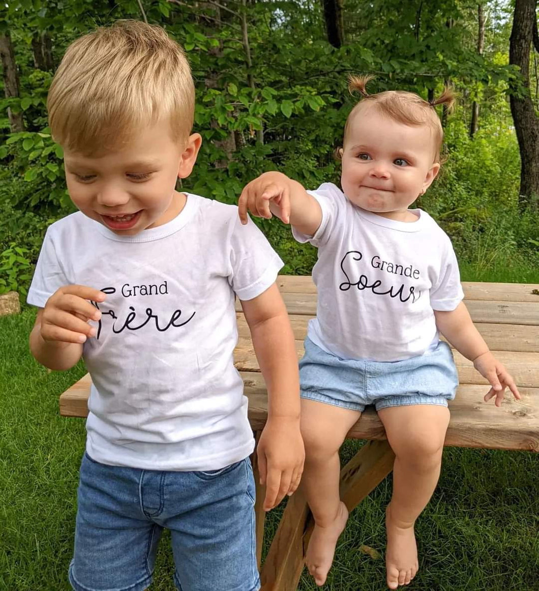 T-shirt enfant | frère/soeur