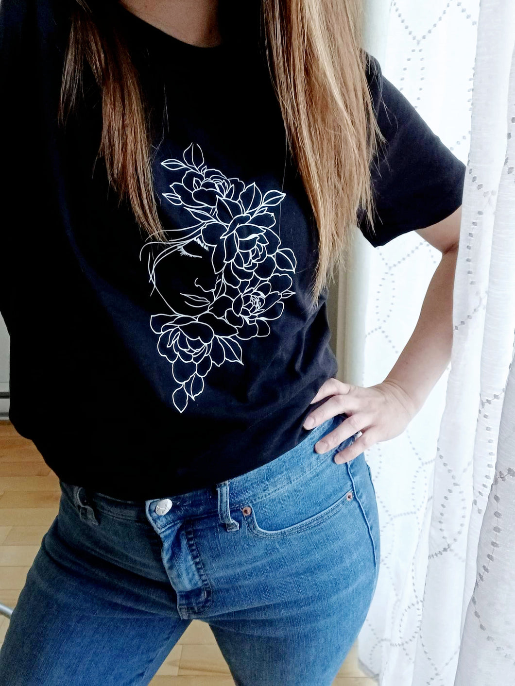 T-shirt femme | fleur